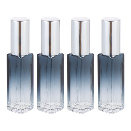 20Pièces Mini Flacons Spray Verre Argenté Pour Et 2