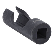 Fuel Line Socket 1/2in Drive Chrome Vanadium Steel for Injector Lines & Sensors