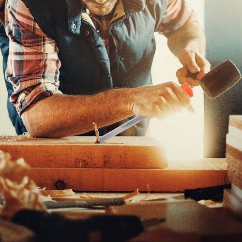 4Pièces Outils De Sculpture Bois Multi-Usage Ciseaux À Manche PVC DIY 2