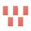 5Pièces Organisation Rose PU Planning Et Réutilisable 5