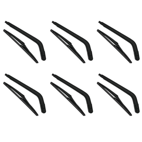 6X Rear Windshield Wiper Arm Blade Set for  Fortuner 2008-2017