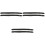 6Pièces Accessoire Guitare Noire Design 4
