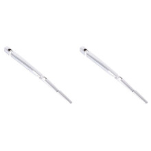 2X voor H-1 Grand Starex I800 ILoad 2008-2020 Exterieuraccessoires ABS Chrome Achterruitwisser Cover Trim
