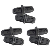 6 Uds Cubierta de Bisagra de la Puerta del Coche para Jimny 2019 2020 Cubierta de DecoracióN de Bisagra de Capó del Motor Accesorios de Ajuste