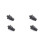 4Pcs for  508 Trunk Rubber Pier Adjustable Stop Bonnet Buffer Tailgate Block Limit Block 8733AR 7908Y6 1