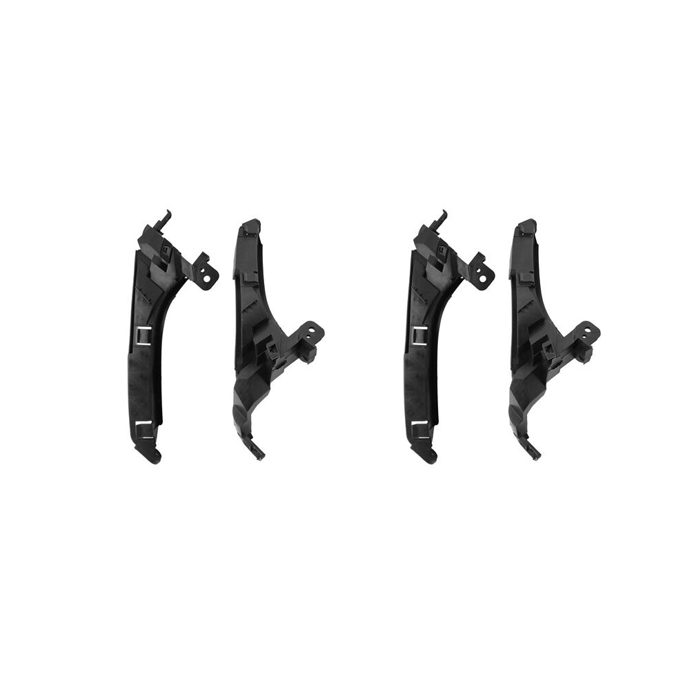 2X Front Bumper Bracket Spacer Support Filler 71190Swa000 71140Swa000 For Cr-V Crv 2007-2011 Black 4713493853768