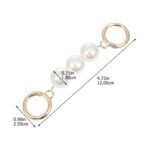 2Pièces Décorative Blanche Pour Sac DIY Remplacement 1