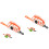 2Pièces Porte- Orange Suspendu Respirant Compact Portable 4