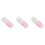 3Pièces Capsule Désodorisante Rose ABS Pour Placard Chaussures Durable 4