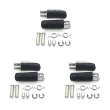 6x Moto Anteriore Pedane Poggiapiedi Adattatori per ER6N 650R 1000 Z1000SX VERSYS 650 1000 Z1000