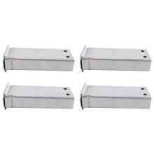 4X för  Model 3/Y FräMre FöRstäRkningsståNgsskena FöRläNgningsfäSte Subram Crush Can 1109193-00-CR/L