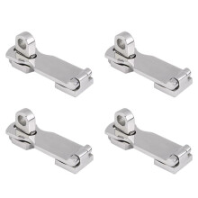 4X Stainless Steel Flush Door Hatch Compartment Folding Bending Hinge Casting for Boat Marine Boat Accessories Marine