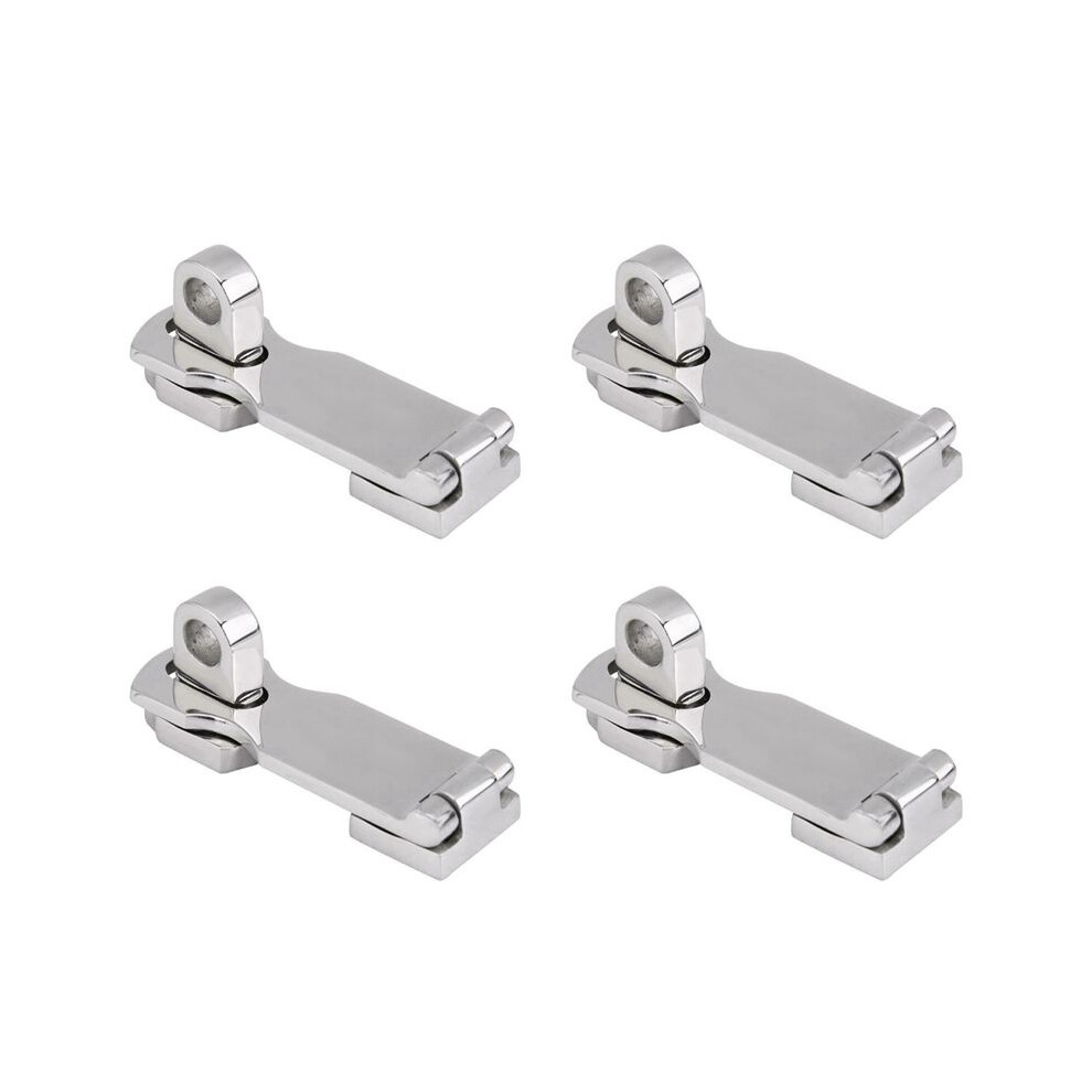 4X Stainless Steel Flush Door Hatch Compartment Folding Bending Hinge Casting For Boat Marine Boat Accessories Marine 4712283544510