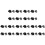 600pcs Plastic Bumper Mounting Rivet Body Trim Clip for  E30 E36 E46 E39 E38 1