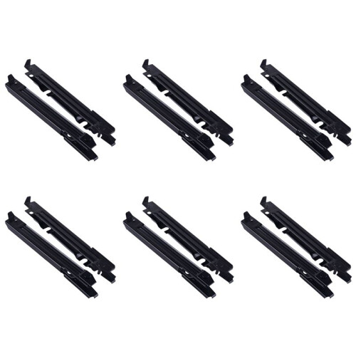 12Pcs Front Bumper Bracket End for  W203 C-Class 2038801114 2038801214
