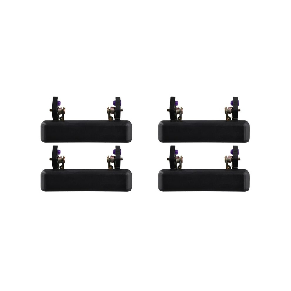 2Pair Set Car Outside Exterior Door Handles Left Right For Samurai 1986-1995 8281083000, 8282083000 Black 6132123157799