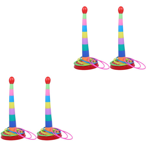 4Ensembles Ensemble De Jeu De Lancer Anneaux Enfants 2