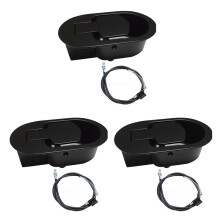 3X Recliner Release Pull Handle with Cable Universal Couch Release Lever Replacement Parts Sofa Pull Handle Accessories