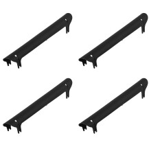 4X New Mountain Bike Bicycle Frame Chainstay Posted Protector Bicycle Chain Guard Protection Bike Accessories Black