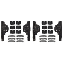 2X Sunroof Bracket Slider Buckle Rail Sleeve 77368445 77368446 for Renegade 2015-2018 Sunroof Repair Kit