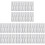 60Pièces Flacons Rechargeables En Verre Plastique 2