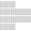 60Pièces Flacons Rechargeables En Verre Plastique 7