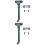 2Ensembles Support Amovible Stable Remplaçable Pour 5