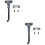2Ensembles Support Amovible Stable Remplaçable Pour 6