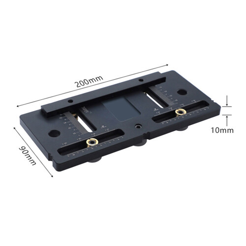 Assistant De Perçage Aluminium Noir 1