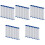 40Pièces Filtre Remplacement PP Coton Tête Douche 3