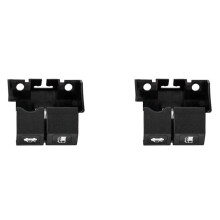 2X for Versa 2008-2012 Car Hood Fuel Tank Release Lock Control Button Assy 65622-ZW40A