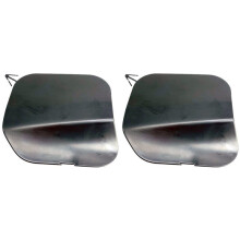 2X Zwarte Bumper Sleephaak Afdekking voor de Voorbumper Sleephaak Afdekking voor X-Trail Rogue T32 2014-2016 622A0-4CL0A