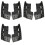 6X Car Front Bumper Headlight Retainer Side Bracket Support for  Tiida 2004 -2010 1