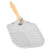 Palas para Pizza de Aluminio, Espátula Ligera, Mango Reutilizable, Antiadherente, Perforada. 4