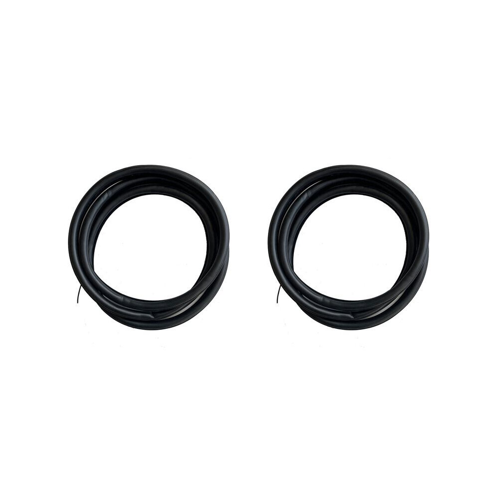 2X Car Front Door Weatherstrip Rubber Seal For 3 Series E90 E91 2004-2011 Sealing Strip 51727247258 6033141649993