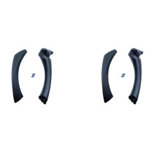 2X Auto Tür Griff Tür Griff mit Abdeckung Zier Leiste Ersatz Teile Für- 3 Series E90 E91 E92 2004-2012 Schwarz
