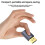 4K DP Dummy-Plug-Display-Emulator, -Virtualmonitor, Headless--Display, EDID-Emulator, Virtualdisplay Schwarz 9