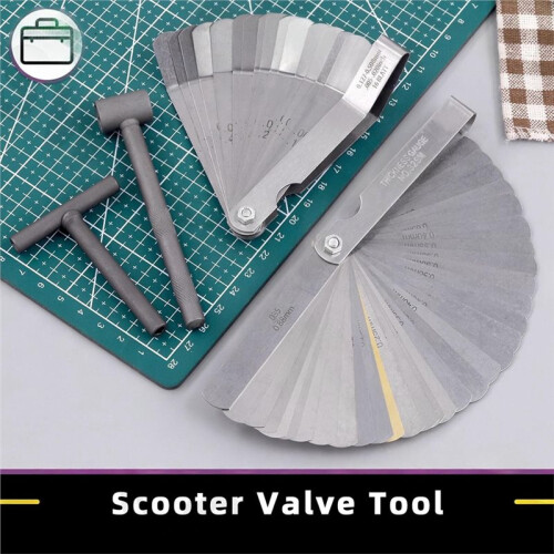 4Pcs Adjusting Valves Tools Set, Motorcycle Engine Valve Screw Adjusting, Include Square Hole Tool, Hexagonal Hole Tool 2