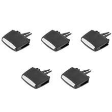5X für X5 / X6 Lüftungs Auslass Laschen Clip, Hintere Reihe Frisch Luft Gitter Clips für X5 E70 2006-2012, X6 E71 2008-2013