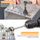 Jeu de 7 Pinces à Riveter, Jeu de 70 Rivets, Jeu de Rivets à Insertion Manuelle 5