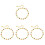 4Pièces Bracelets De Coloré Élégant 2