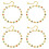 4Pièces Bracelets De Coloré Élégant 5