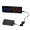 Programmeerbare LED-Timer met Afstandsbediening, Intervaltimer, Garagetimer, Sporttrainingsklok, Fitnesstimer 6