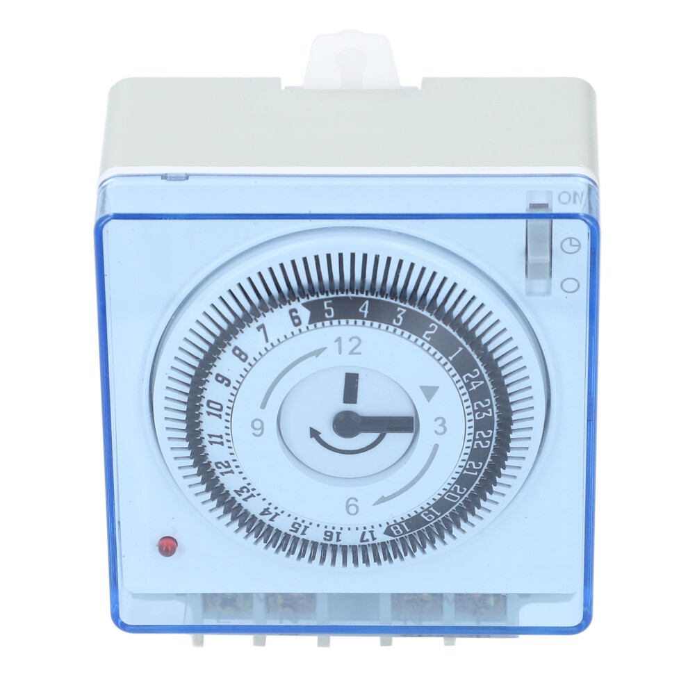 Lighting & Exhaust 24 Hour Mechanical Timer Switch Auto Power Off Quick Connect 7641384984451