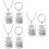 3Pièces - Fils Famille Argent Durable Décor Sac 7