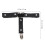 4Pièces Suspender Jambe Cœur Punk PU Ajustable Coloré Pour Soirée 2