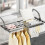Extendable Radiator Clothes Airer Retractable Foldable Clothes Hanging Rack Laundry Drying Rack for Bathroom 2