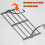 Extendable Radiator Clothes Airer Retractable Foldable Clothes Hanging Rack Laundry Drying Rack for Bathroom 4
