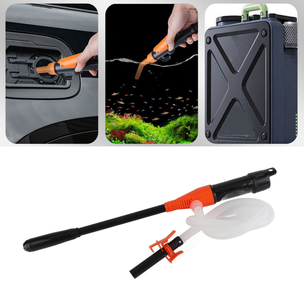 Electric Siphon Pump For Gasoline, 2.4 Gpm, Portable 16In Tube 5071384985028