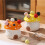Mushroom Fruit Fork Set Household Dessert Cute Small Fork Storage Can Cartoon Fruit Insertion Sign A 6